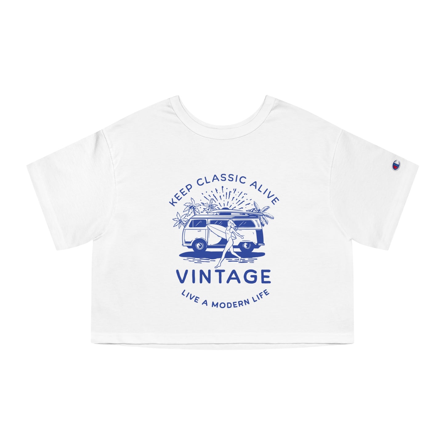 Keep Classic Alive Crop Top - Retroglam