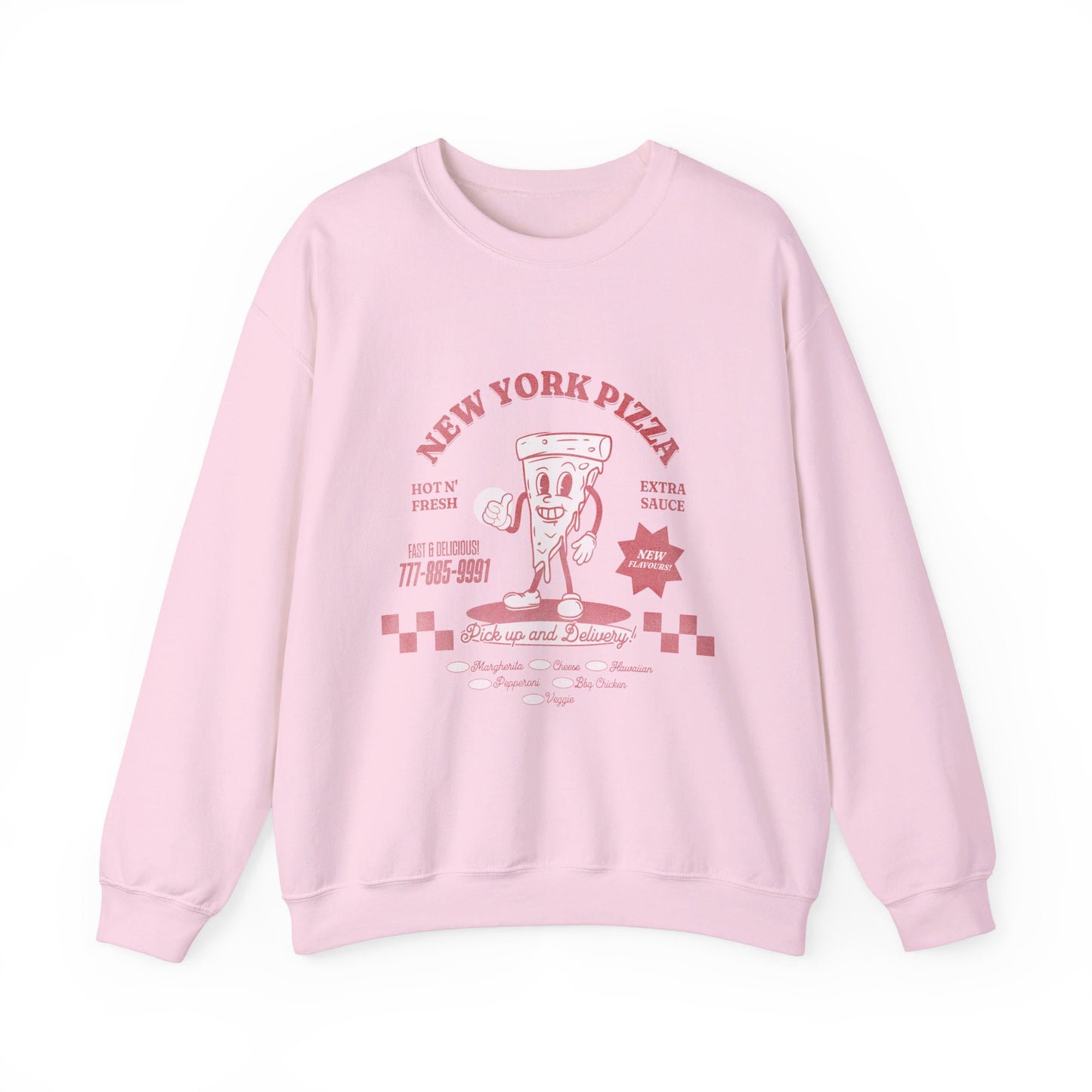 New York Pizza Sweatshirt - Retroglam