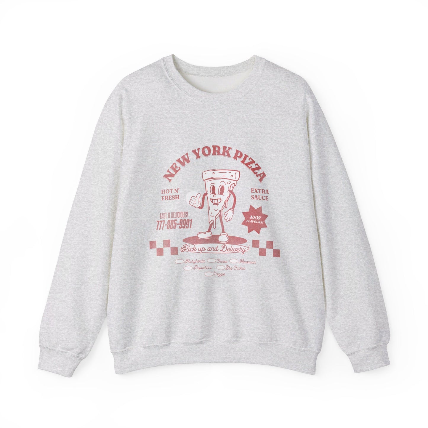 New York Pizza Sweatshirt - Retroglam