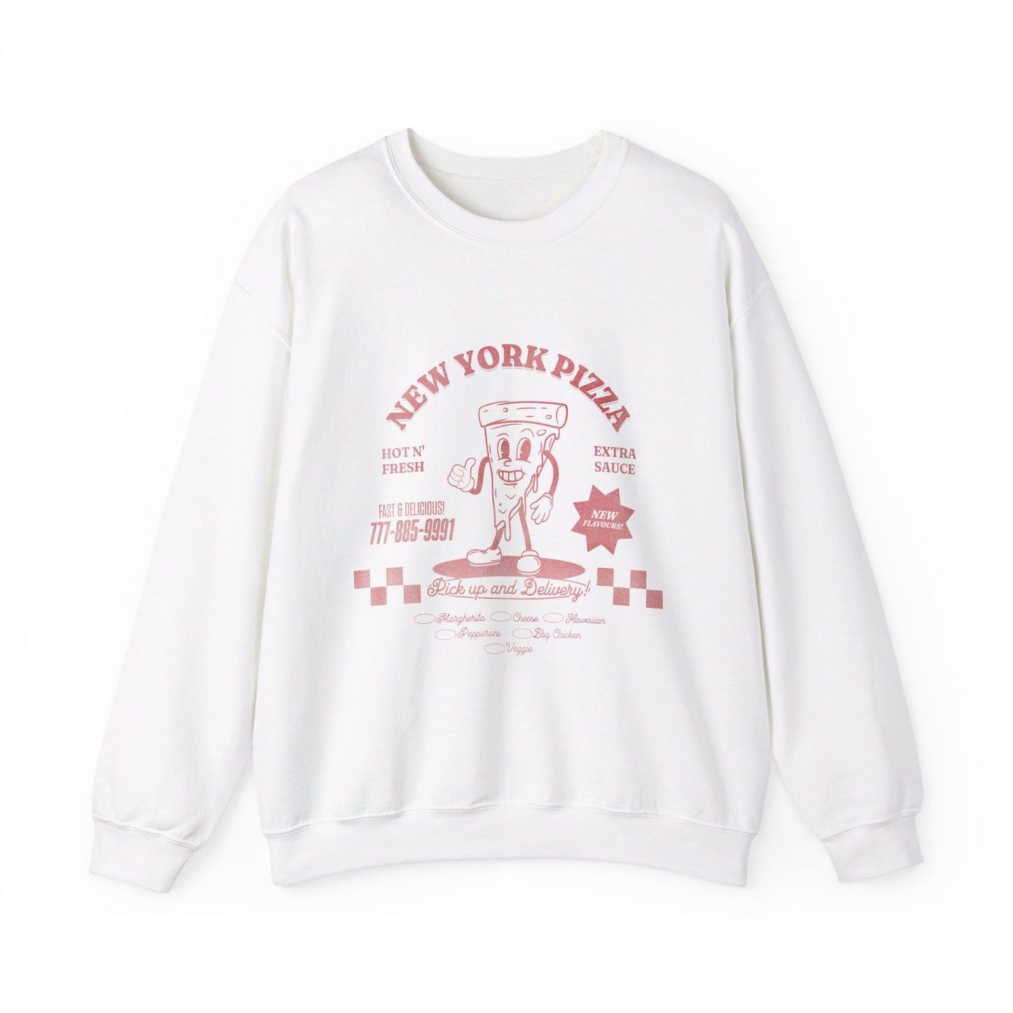 New York Pizza Sweatshirt - Retroglam