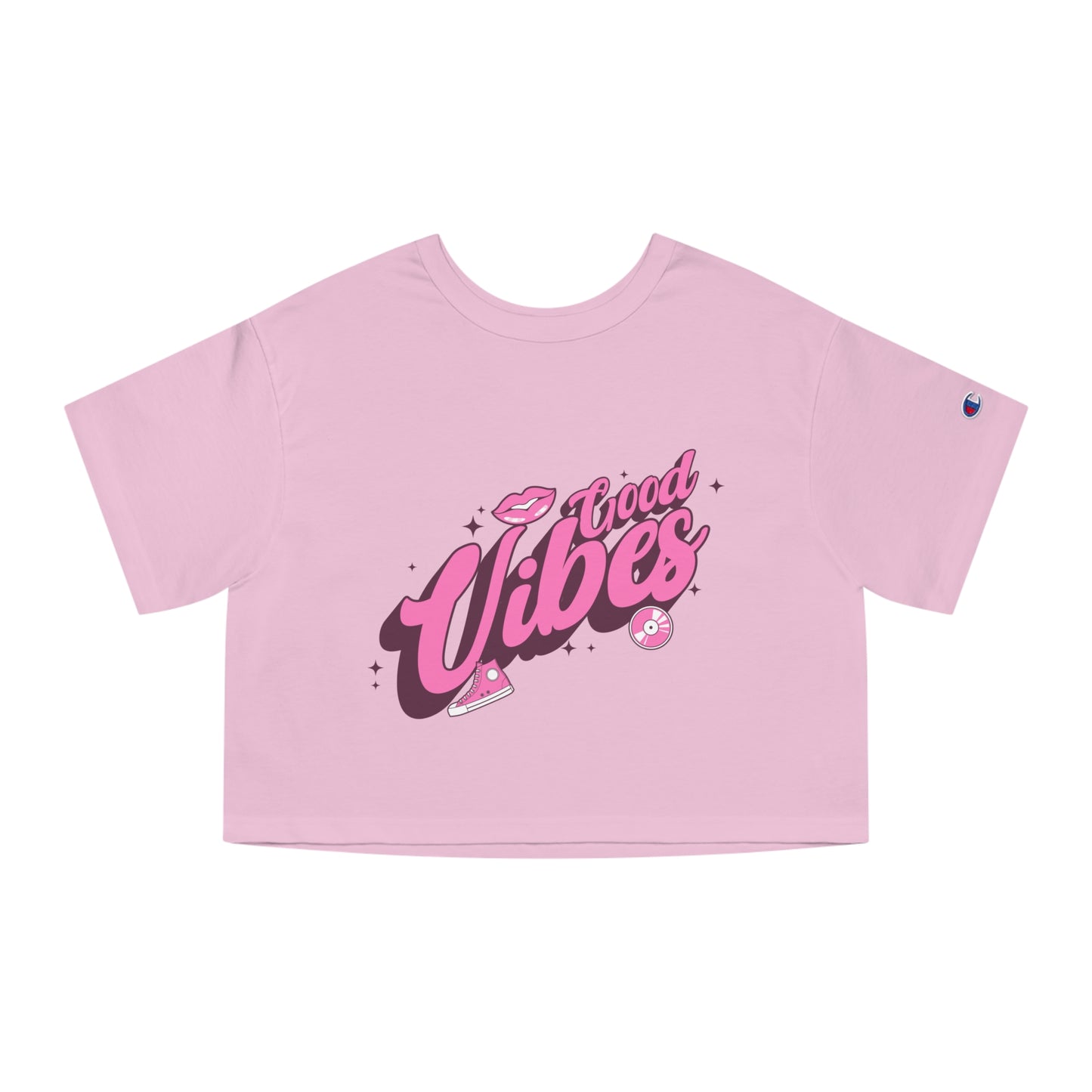 Good Vibes Crop Top - Retroglam