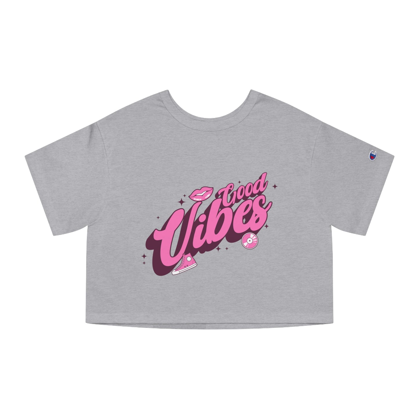 Good Vibes Crop Top - Retroglam