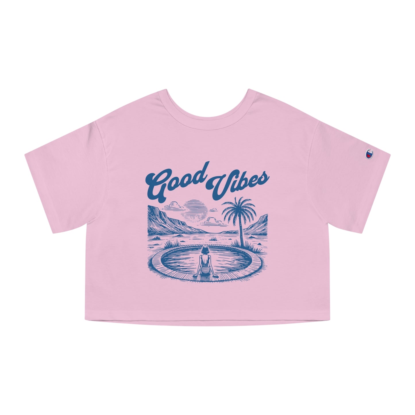 Good Vibes Crop T-Shirt - Retroglam