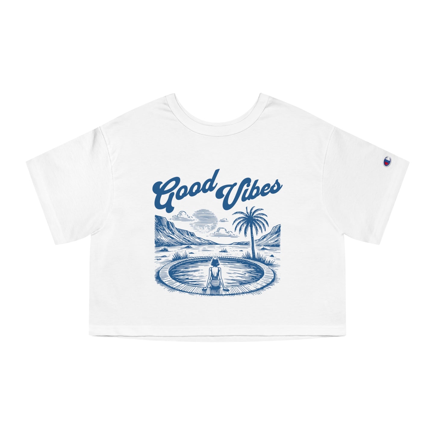 Good Vibes Crop T-Shirt - Retroglam