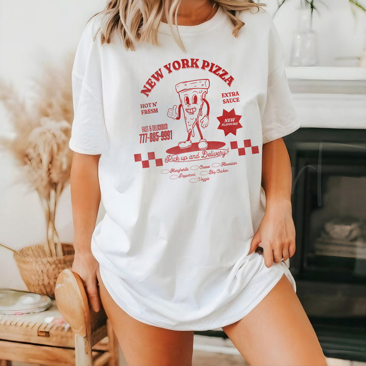 New York Pizza T-Shirt - Retroglam