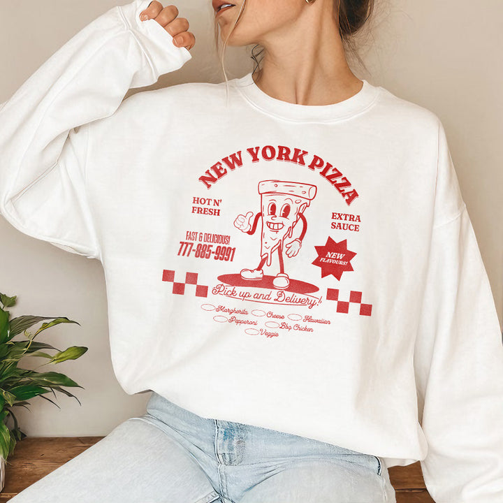 New York Pizza Sweatshirt - Retroglam